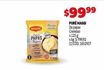 Makro Puré maggi oferta