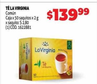 Makro Té la virginia oferta