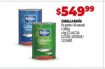 Makro Caballa bahía oferta