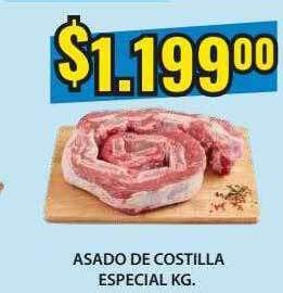 Supermercados Damesco Asado de costilla especial kg oferta