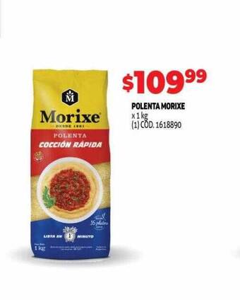Makro Polenta morixe oferta