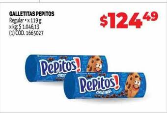 Makro Galletitas pepitos oferta
