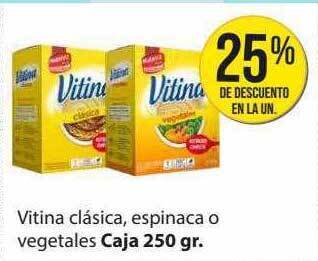 Supermercados Damesco Vitina clasica; espinaca o vegetales oferta