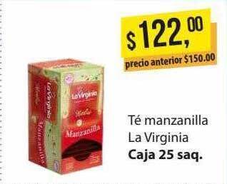Supermercados Damesco Té manzanilla la virginia oferta