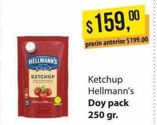Supermercados Damesco Ketchup hellmann's oferta
