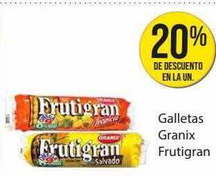 Supermercados Damesco Galletas granix frutigran oferta