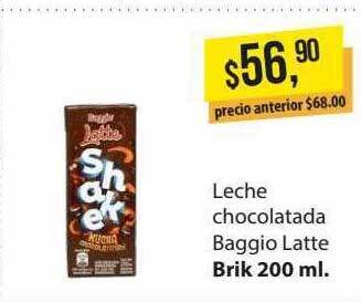 Supermercados Damesco Leche chocolatada baggio latte oferta