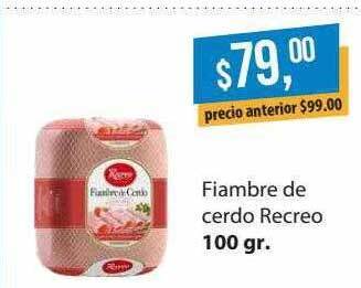 Supermercados Damesco Fiambre de cerdo recreo oferta