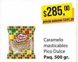 Supermercados Damesco Caramelo masticables pico dulce oferta