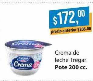 Supermercados Damesco Crema de leche tregar oferta