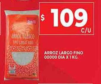 Supermercados DIA Arroz largo fino oferta