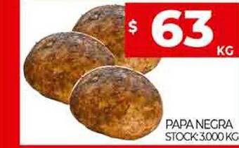 Supermercados DIA Papa negra oferta