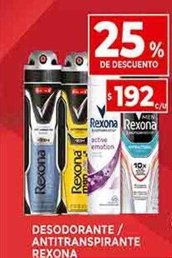 Supermercados DIA Desodorante-antitranspirante rexona oferta