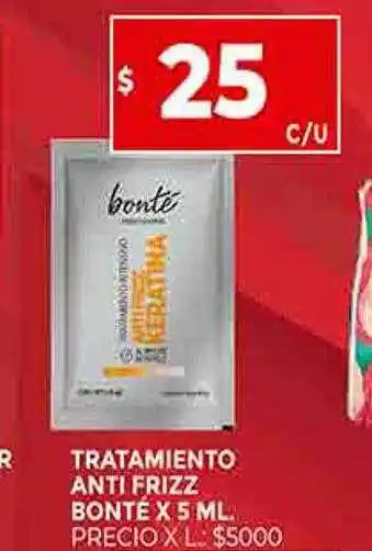 Tratramiento anti frizz bonté