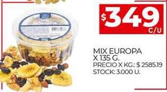 Supermercados DIA Mix europa oferta