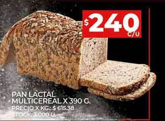 Supermercados DIA Pan lactal multicereal oferta