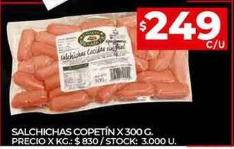 Supermercados DIA Salchichas copetin oferta