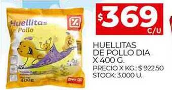 Supermercados DIA Huellitas de pollo dia oferta
