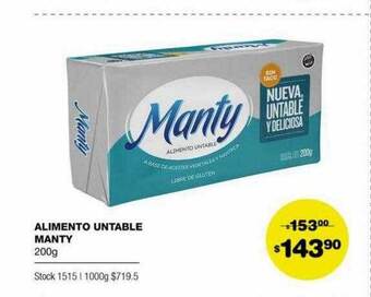 Atomo Conviene Alimento untable manty oferta