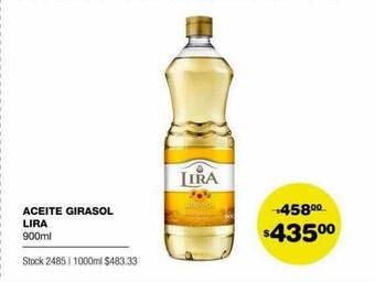 Atomo Conviene Aceite girasol lira oferta
