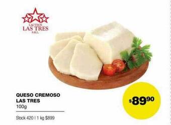 Atomo Conviene Queso cremoso las tres oferta
