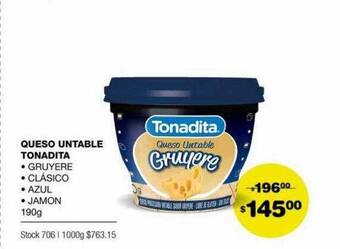 Atomo Conviene Queso untable tonadita oferta