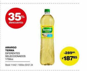 Atomo Conviene Amargo terma 35% descuento oferta