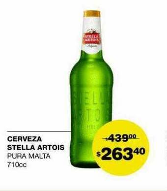 Atomo Conviene Cerveza stella artois pura malta oferta
