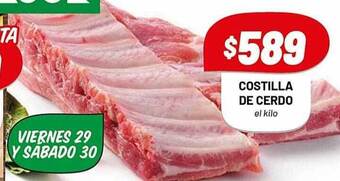 Almacor Costilla de cerdo oferta