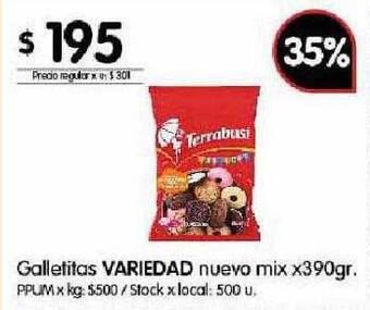 Disco Galletitas variedad nuevo mix oferta
