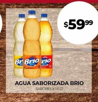 Supermercados Tadicor Agua saborizada brio oferta