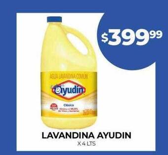 Supermercados Tadicor Lavandina ayudin oferta