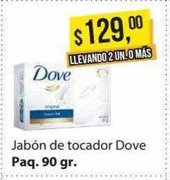 Supermercados Damesco Jabón de tocador dove oferta