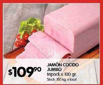 Disco Jamón cocido jumbo oferta
