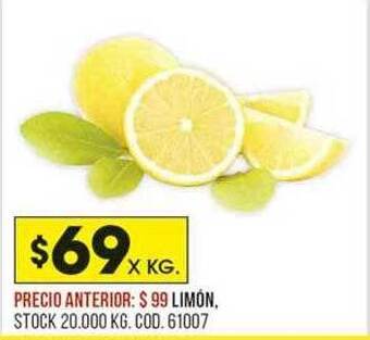 Coto Limón oferta