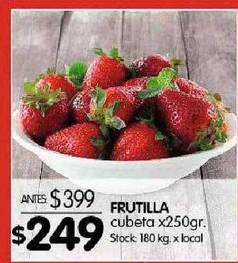 Disco Frutilla oferta