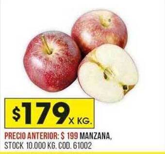 Coto Manzana oferta