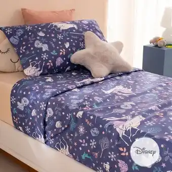 Arredo Juego de sábanas 1 plaza mundo frozen oferta