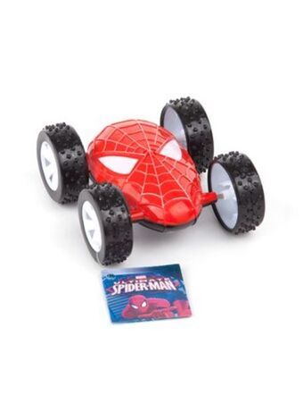 El Mundo del Juguete Auto involcable a fricciòn spiderman oferta