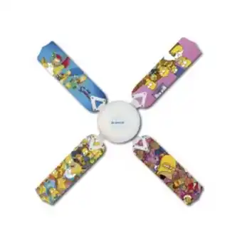 Ventilador de techo de los simpson
