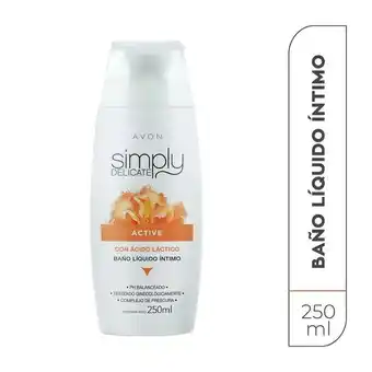 Avon Baño líquido íntimo active | simply delicate oferta