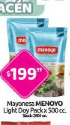 Cordiez Mayonesa menoyo light doy pack oferta