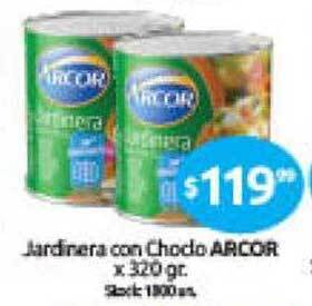 Cordiez Jardinera con choclo arcor oferta
