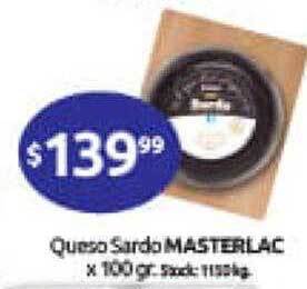 Cordiez Queso sardo masterlac oferta
