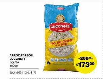 Atomo Conviene Arroz parboil lucchetti oferta