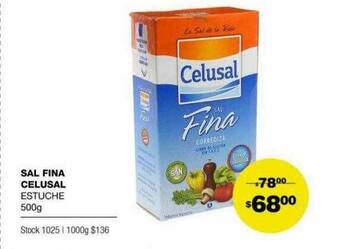 Atomo Conviene Sal fina celusal oferta