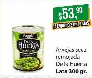 Supermercados Damesco Arvejas seca remojada de la huerta oferta