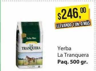 Supermercados Damesco Yerba la tranquera oferta