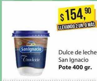Supermercados Damesco Dulce de leche san ignacio oferta