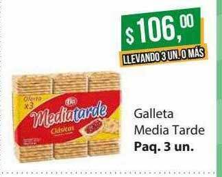 Supermercados Damesco Galleta media tarde oferta